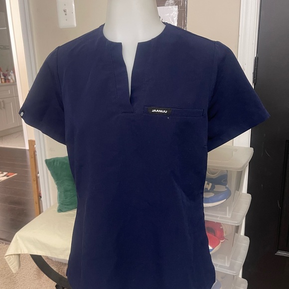 Jaanuu Tops - Jaanuu Deep Blue Skrubs top